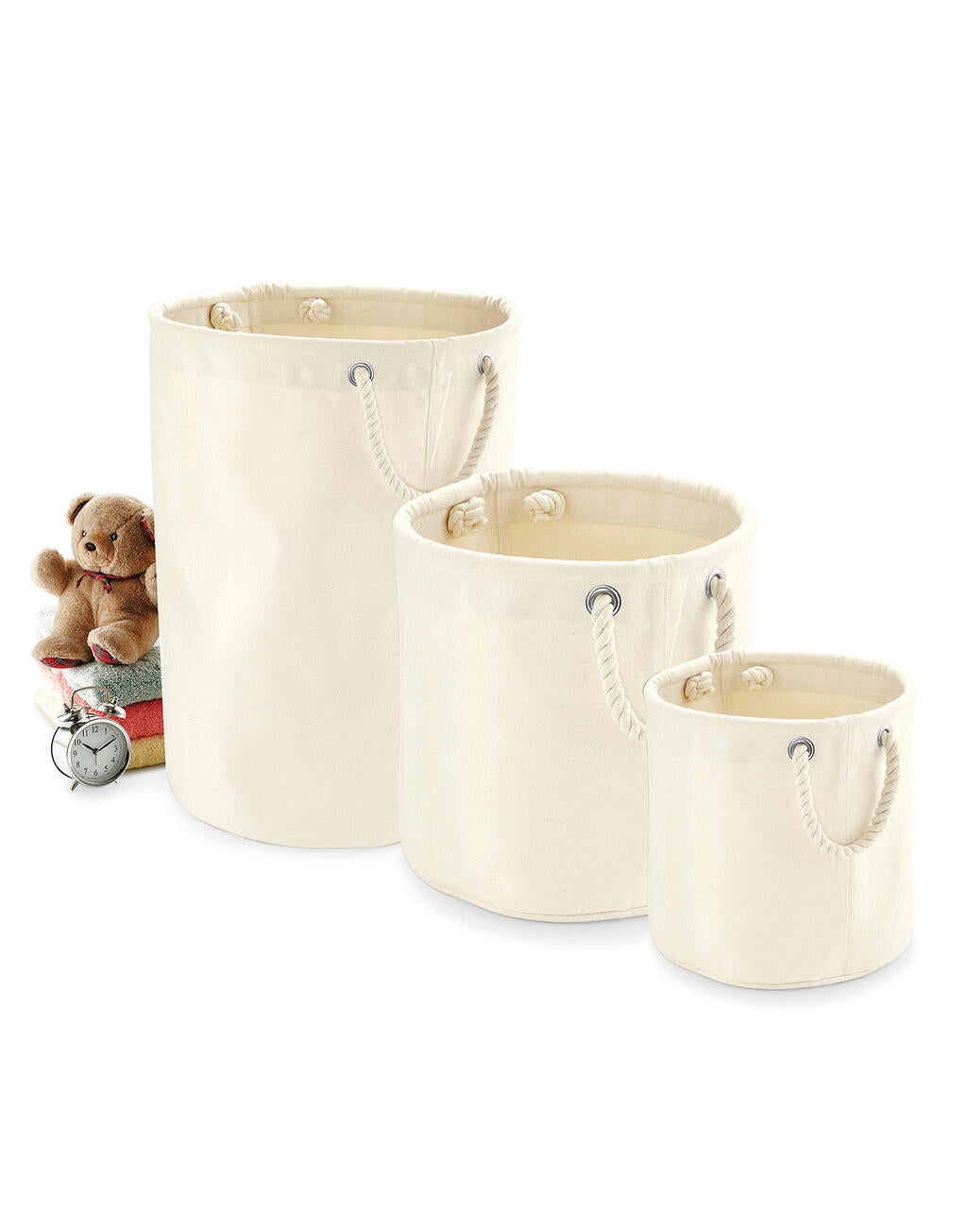  Heavy Canvas Storage Trug in Farbe Natural