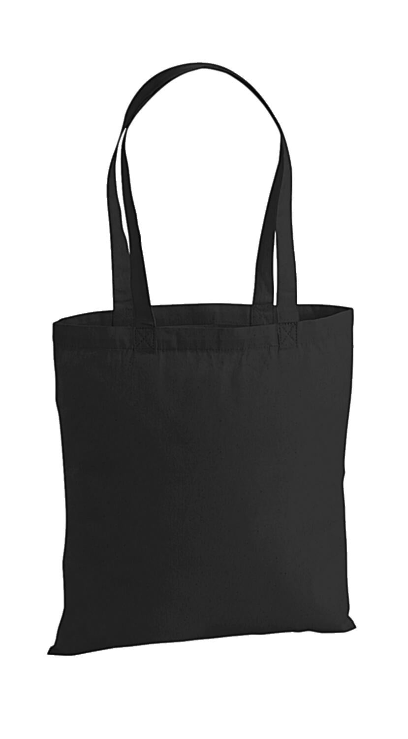  Premium Cotton Tote in Farbe Black