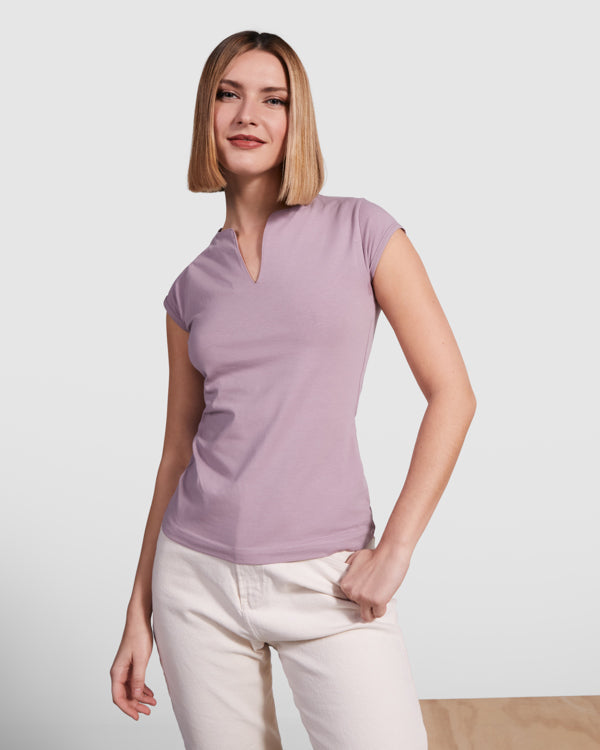 T-Shirt Belice  in Farbe White
