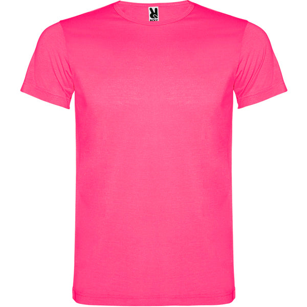 T-Shirt Akita  in Farbe Fluor Pink