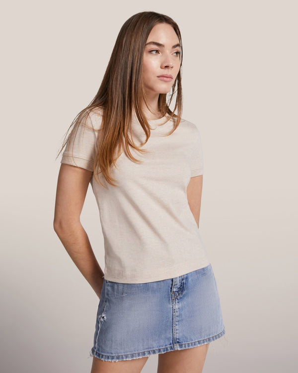 T-Shirt Veza Woman  in Farbe White