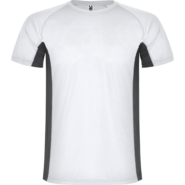 T-Shirt Shanghai  in Farbe White/Dark Lead