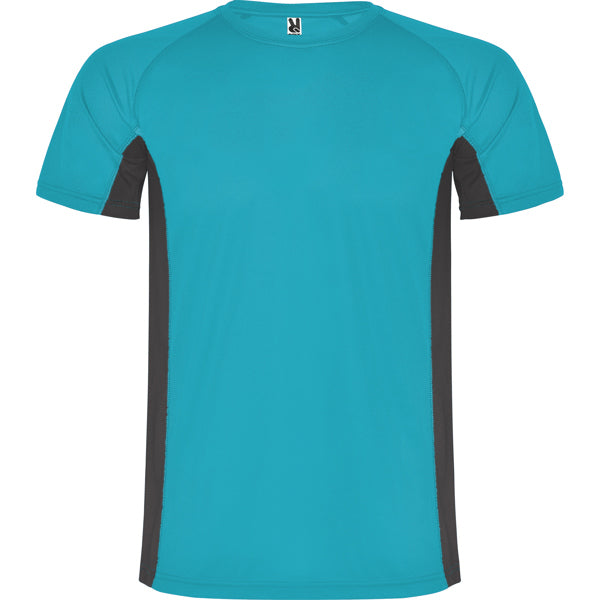T-Shirt Shanghai  in Farbe Turquoise/Dark Lead