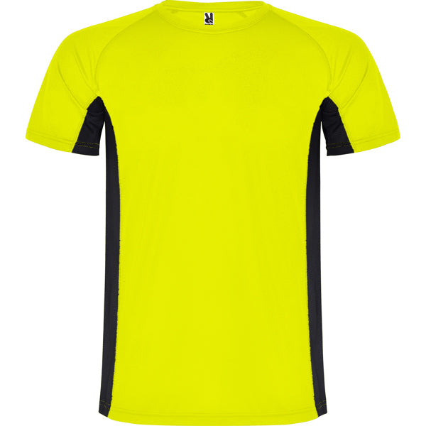 T-Shirt Shanghai  in Farbe Fluor Yellow/Black