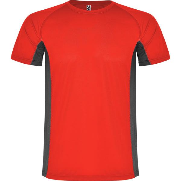 T-Shirt Shanghai  in Farbe Red/Dark Lead