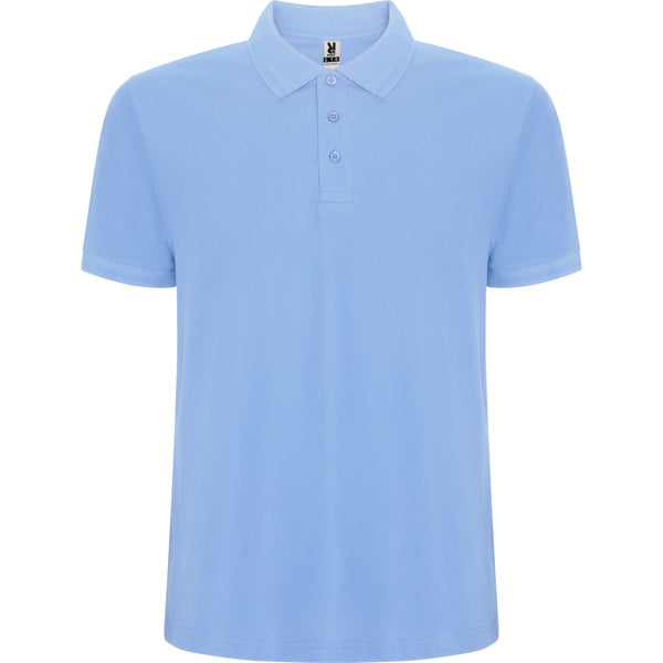 Poloshirt Pegaso Premium  in Farbe Sky Blue