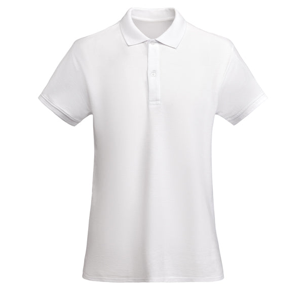 Poloshirt Prince Woman  in Farbe White