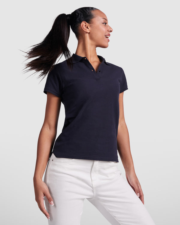 Poloshirt Prince Woman  in Farbe White