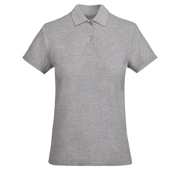 Poloshirt Prince Woman  in Farbe Heather Grey