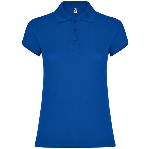 Poloshirt Star Woman  in Farbe Royal Blue