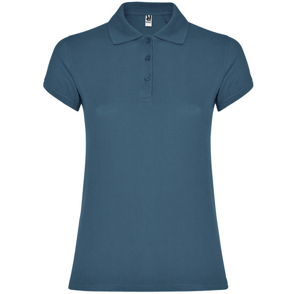 Poloshirt Star Woman  in Farbe Storm Blue
