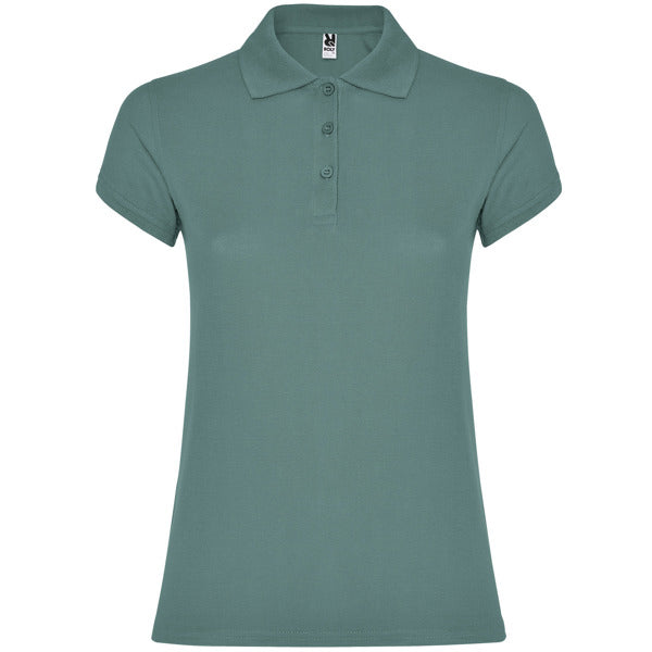 Poloshirt Star Woman  in Farbe Calm Blue