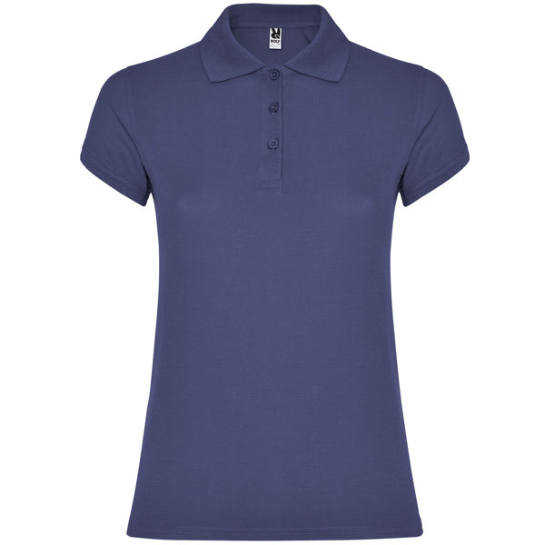 Poloshirt Star Woman  in Farbe Denim Blue