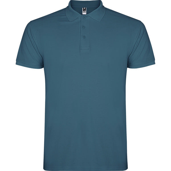 Poloshirt Star  in Farbe Storm Blue