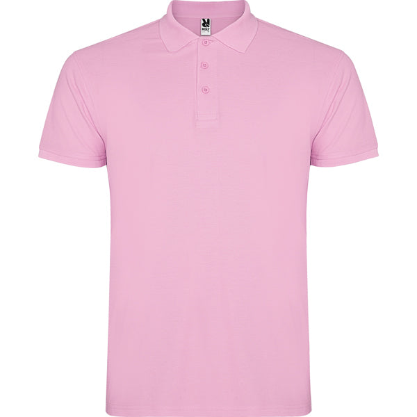 Poloshirt Star  in Farbe Light Pink