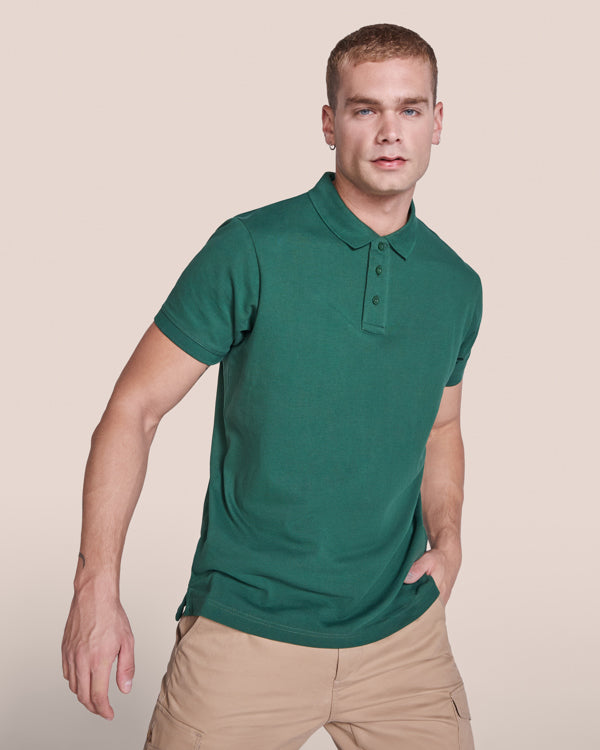Poloshirt Imperium  in Farbe White