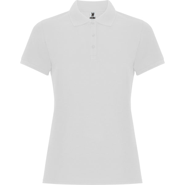 Poloshirt Pegaso Premium Woman  in Farbe White