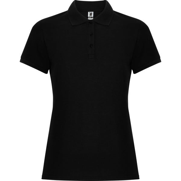 Poloshirt Pegaso Premium Woman  in Farbe Black