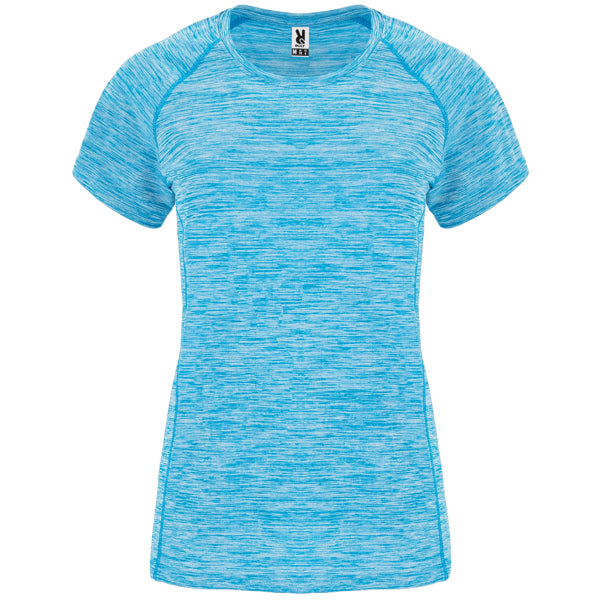 T-Shirt Austin Woman  in Farbe Heather Turquoise