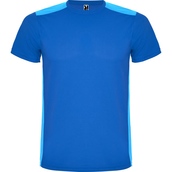 T-Shirt Detroit in Farbe Royal Blue/Light Royal