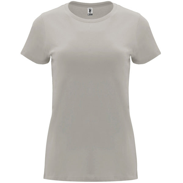 T-Shirt Capri Stone Grey in Farbe Pearl White