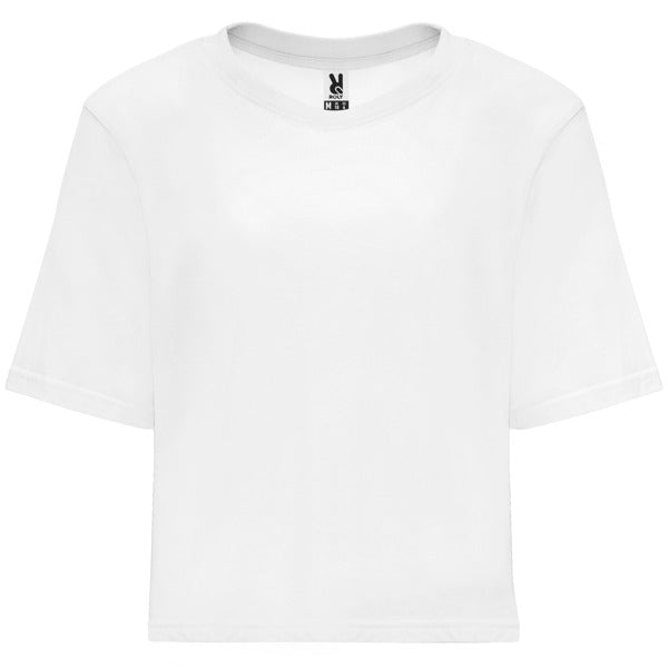 T-Shirt Dominica  in Farbe White