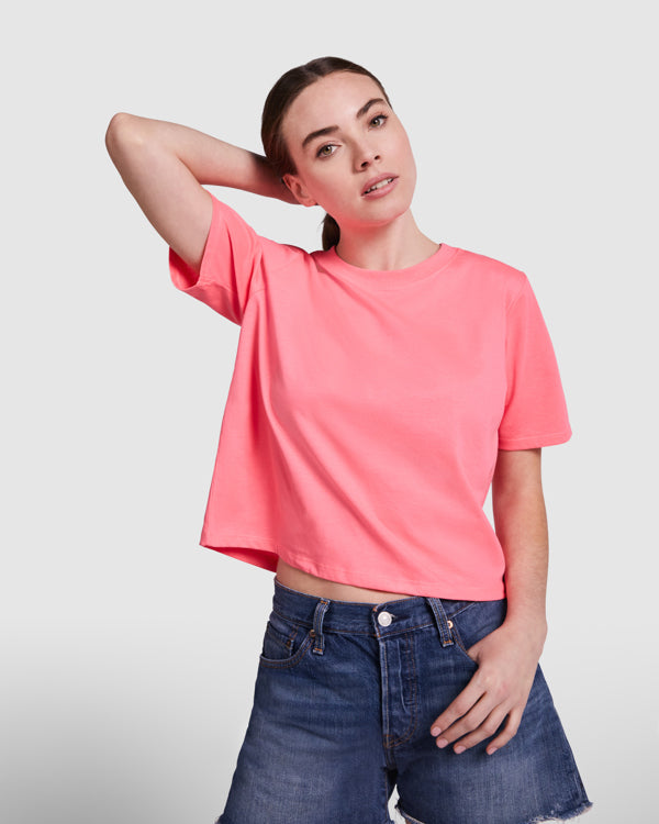 T-Shirt Dominica  in Farbe White