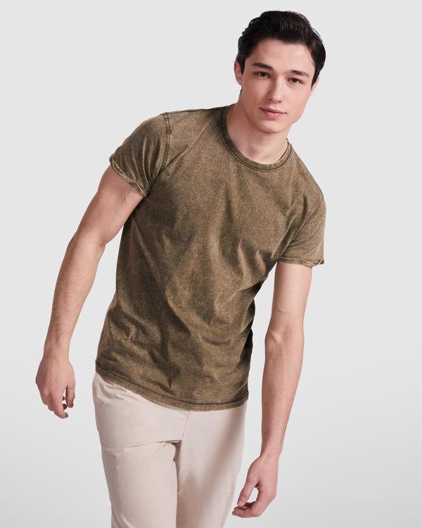 T-Shirt Husky  in Farbe Black