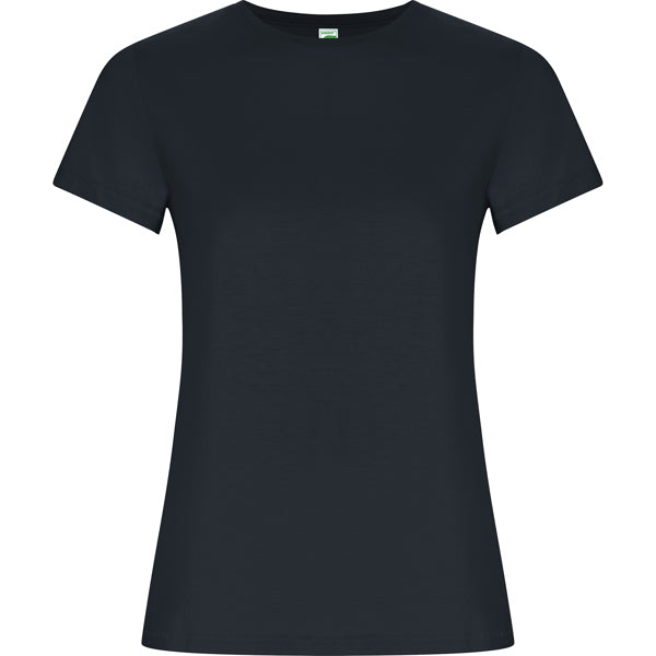 T-Shirt Golden Woman  in Farbe Ebony
