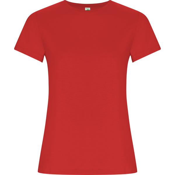 T-Shirt Golden Woman  in Farbe Red
