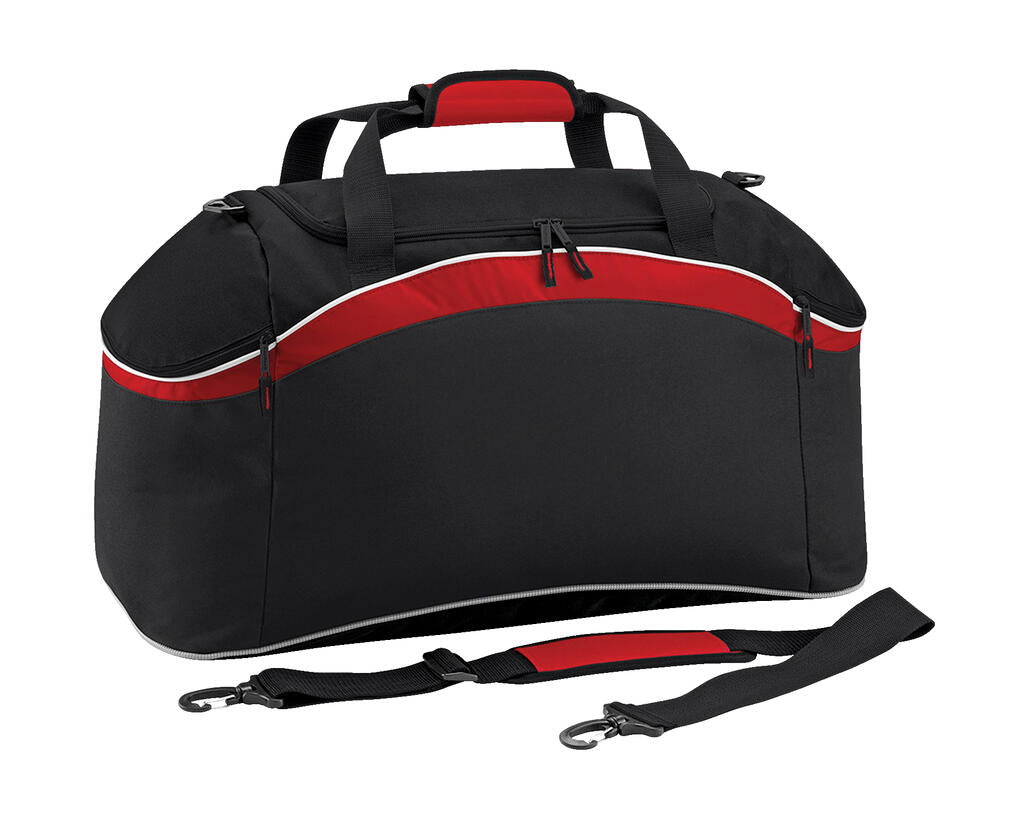  Teamwear Holdall in Farbe Black/Classic Red/White