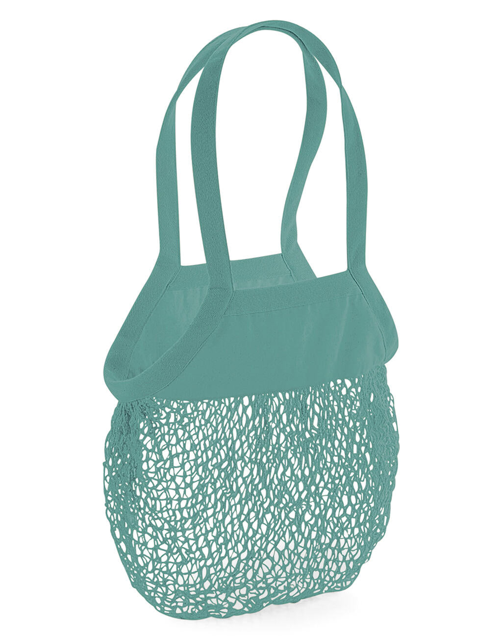  Organic Cotton Mesh Grocery Bag in Farbe Natural