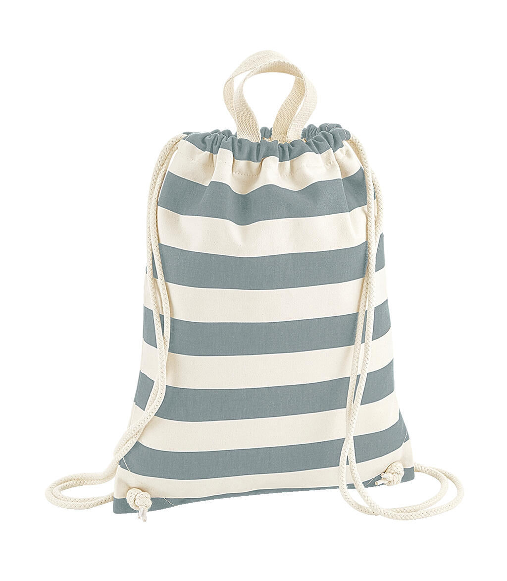  Nautical Gymsac in Farbe Natural/Grey