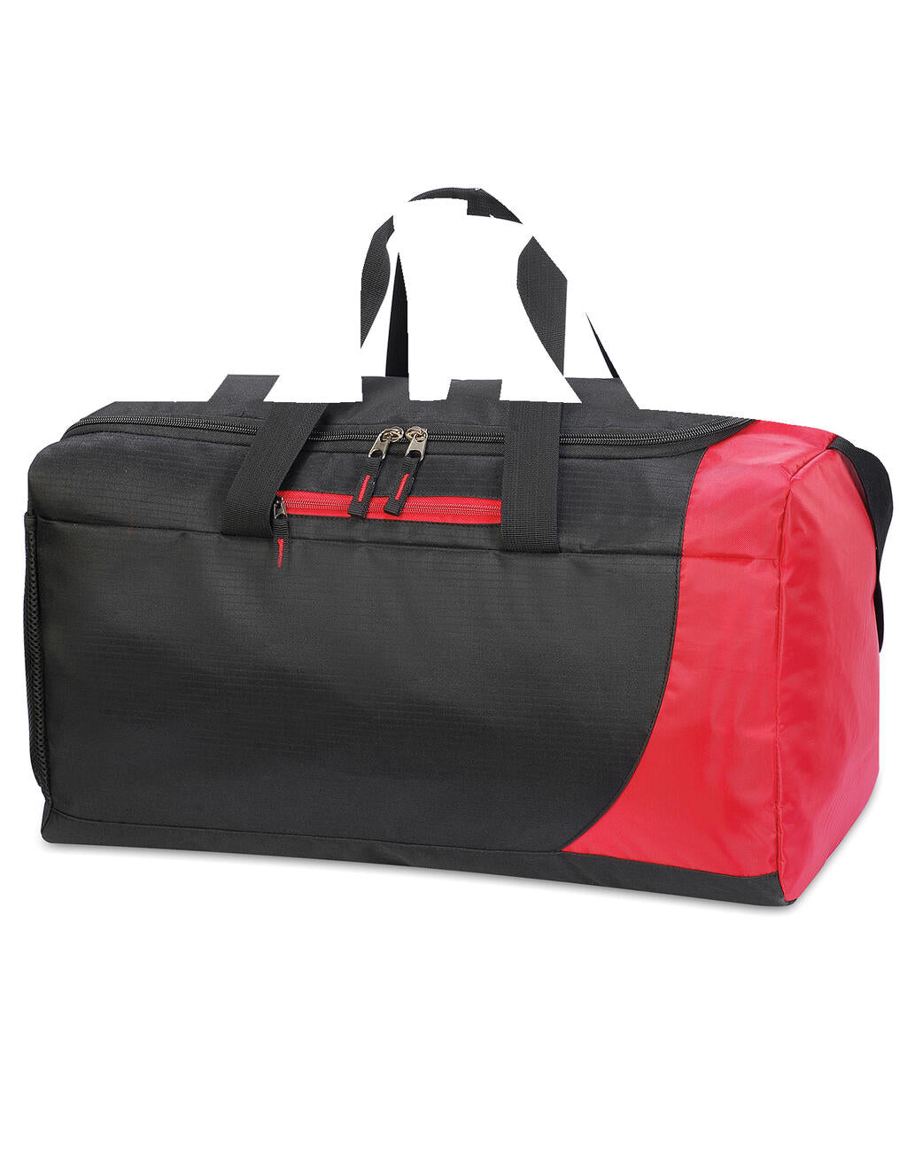  Naxos Sports Kit Bag in Farbe Black/Red