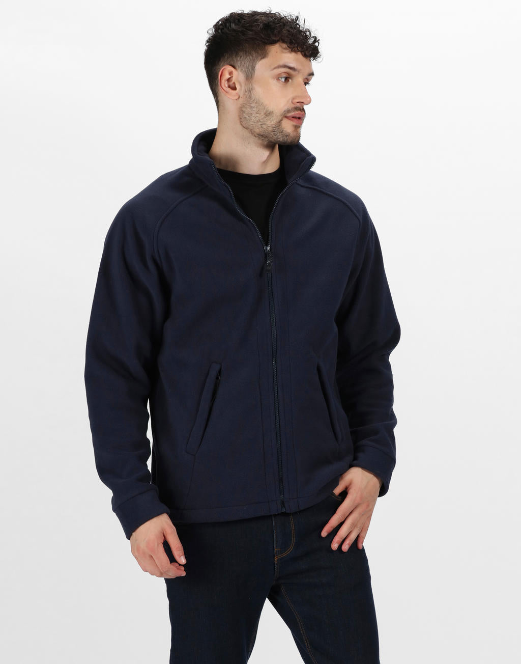  Sigma Fleece Jacket in Farbe Black