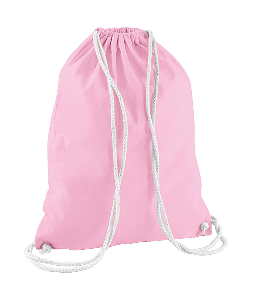  Cotton Gymsac in Farbe Classic Pink/White