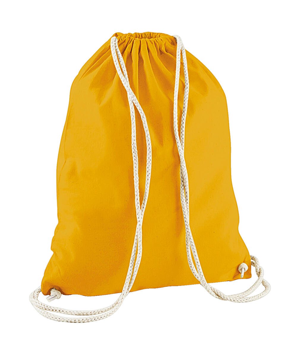  Cotton Gymsac in Farbe Mustard