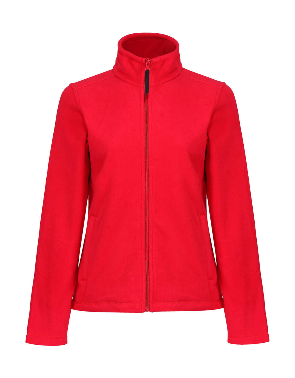  Women's Micro Full Zip Fleece in Farbe Classic Red
