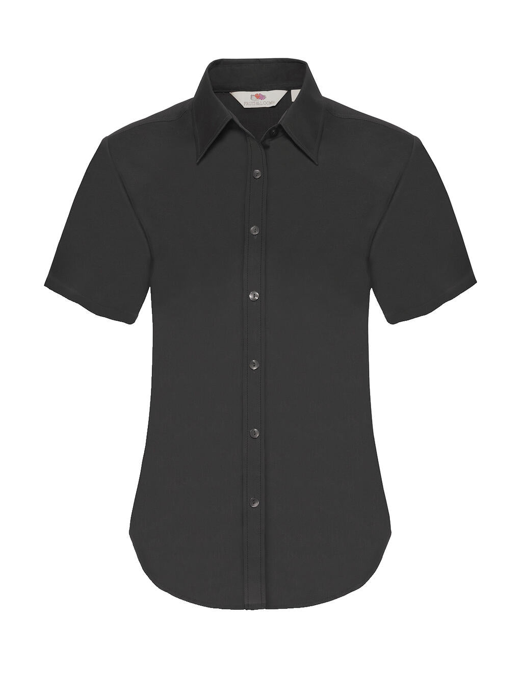  Ladies' Oxford Shirt in Farbe Black