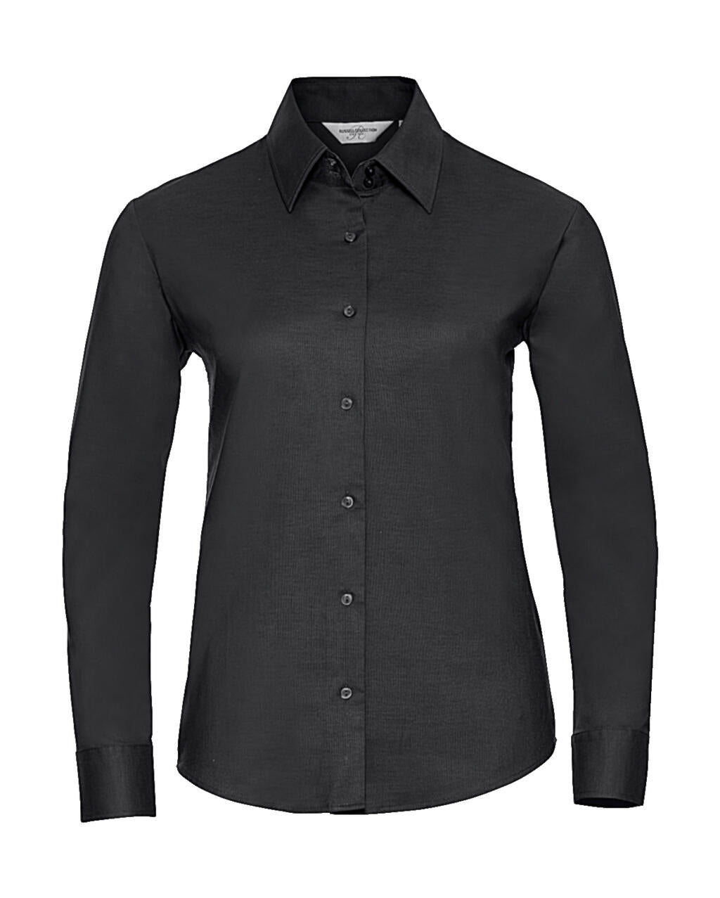  Ladies' Classic Oxford Shirt LS in Farbe Black
