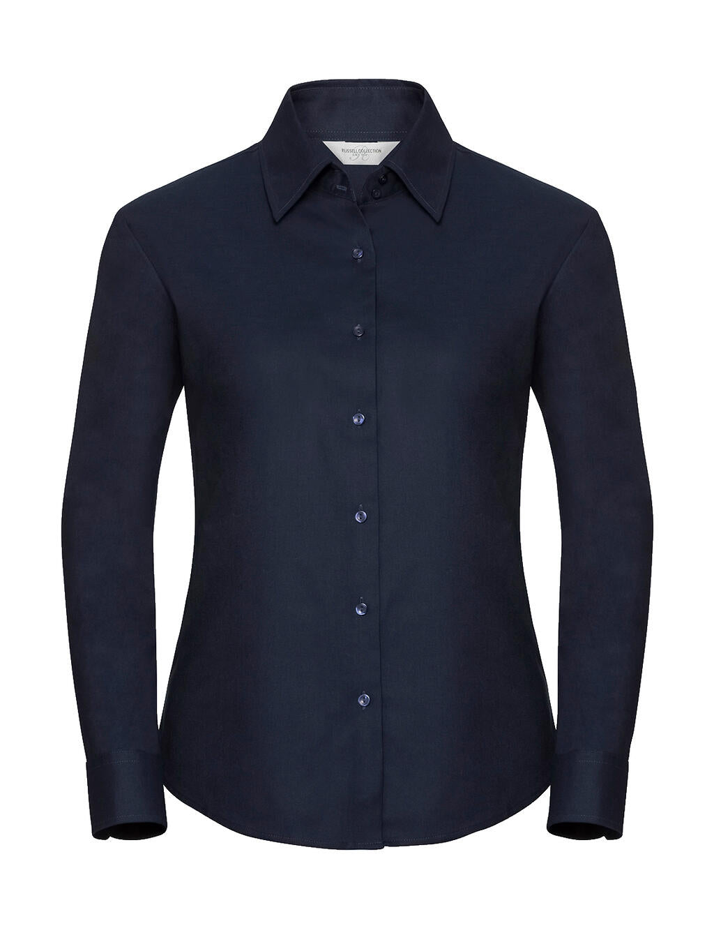 Ladies' Classic Oxford Shirt LS in Farbe Bright Navy
