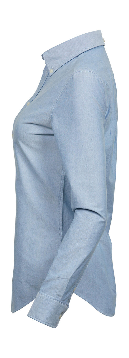 Ladies' Perfect Oxford Shirt in Farbe White