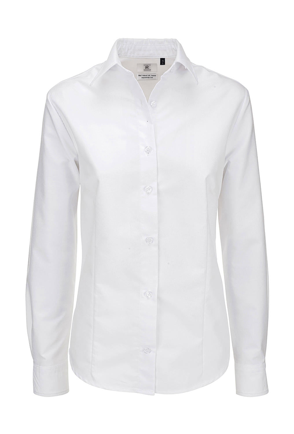  Oxford LSL/women Shirt in Farbe White