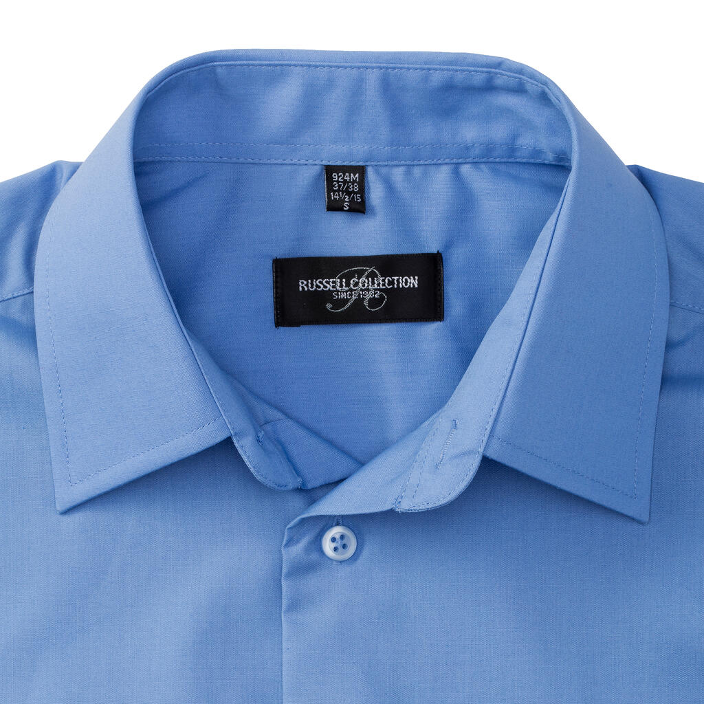  Tailored Poplin Shirt LS in Farbe White