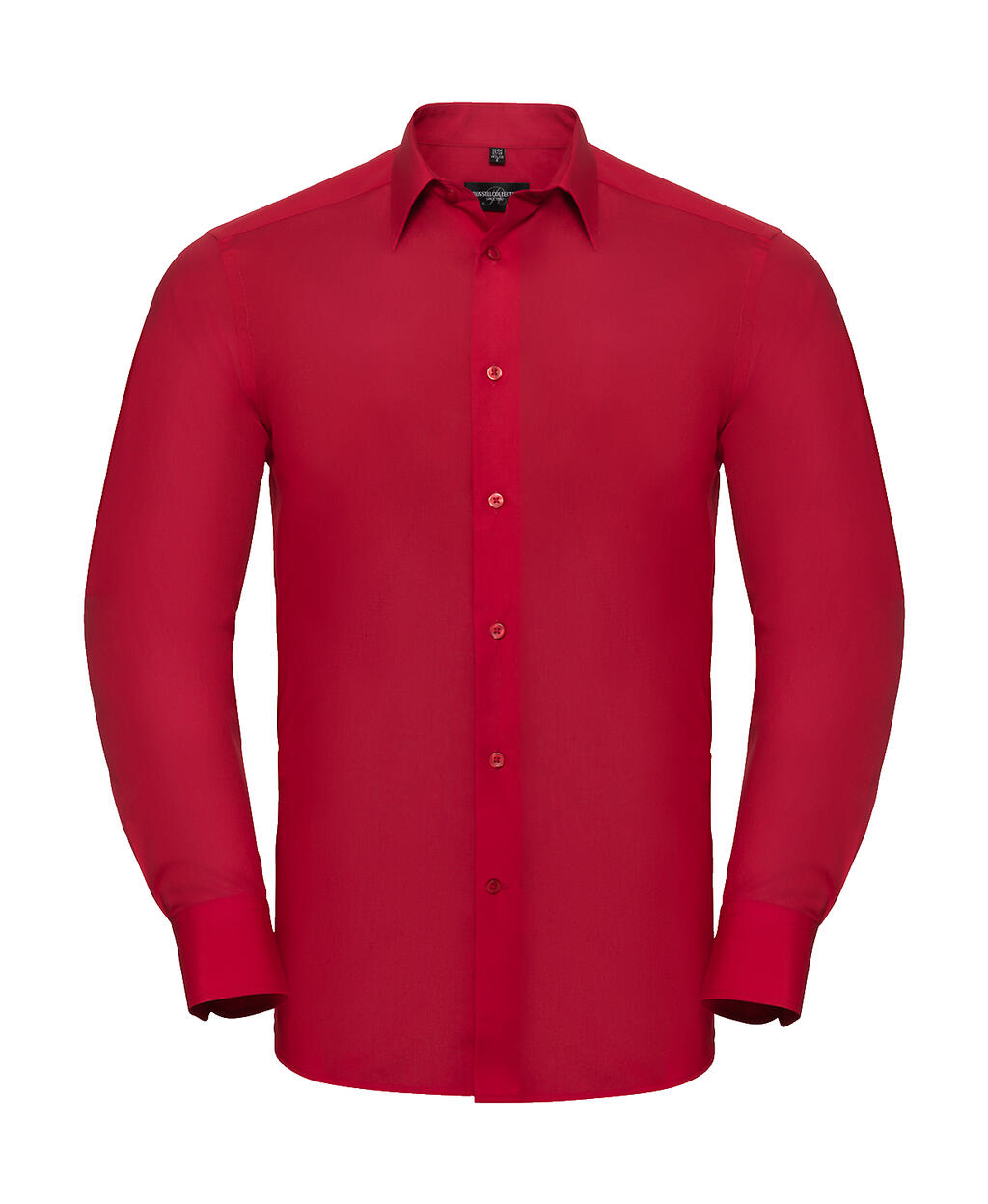  Tailored Poplin Shirt LS in Farbe Classic Red