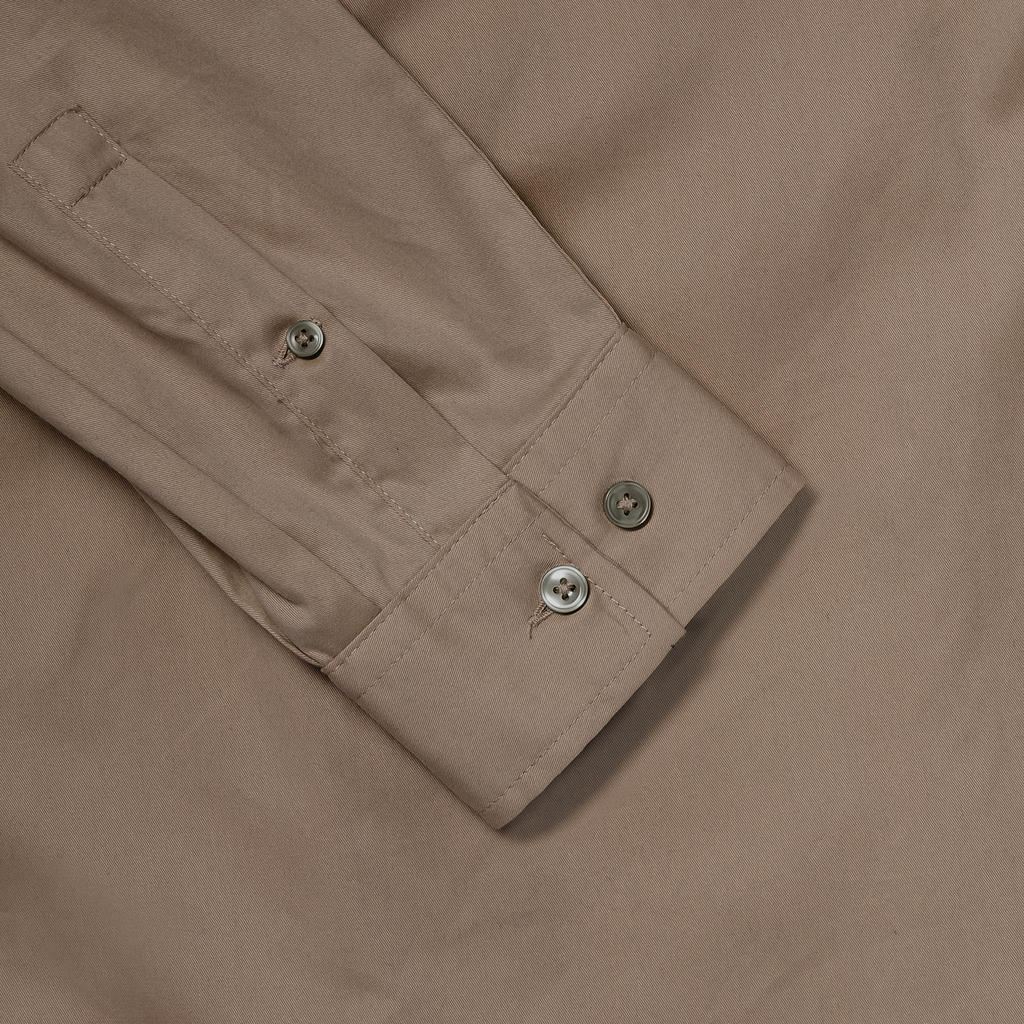  Men's Roll Sleeve Shirt LS  in Farbe White