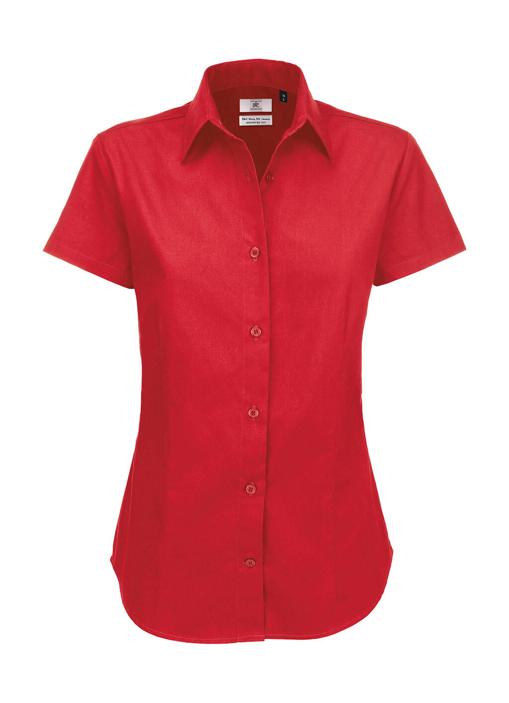  Sharp SSL/women Twill Shirt  in Farbe Deep Red