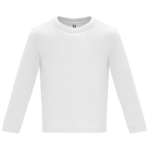 Langärmliges T-Shirt Baby Monate  in Farbe White