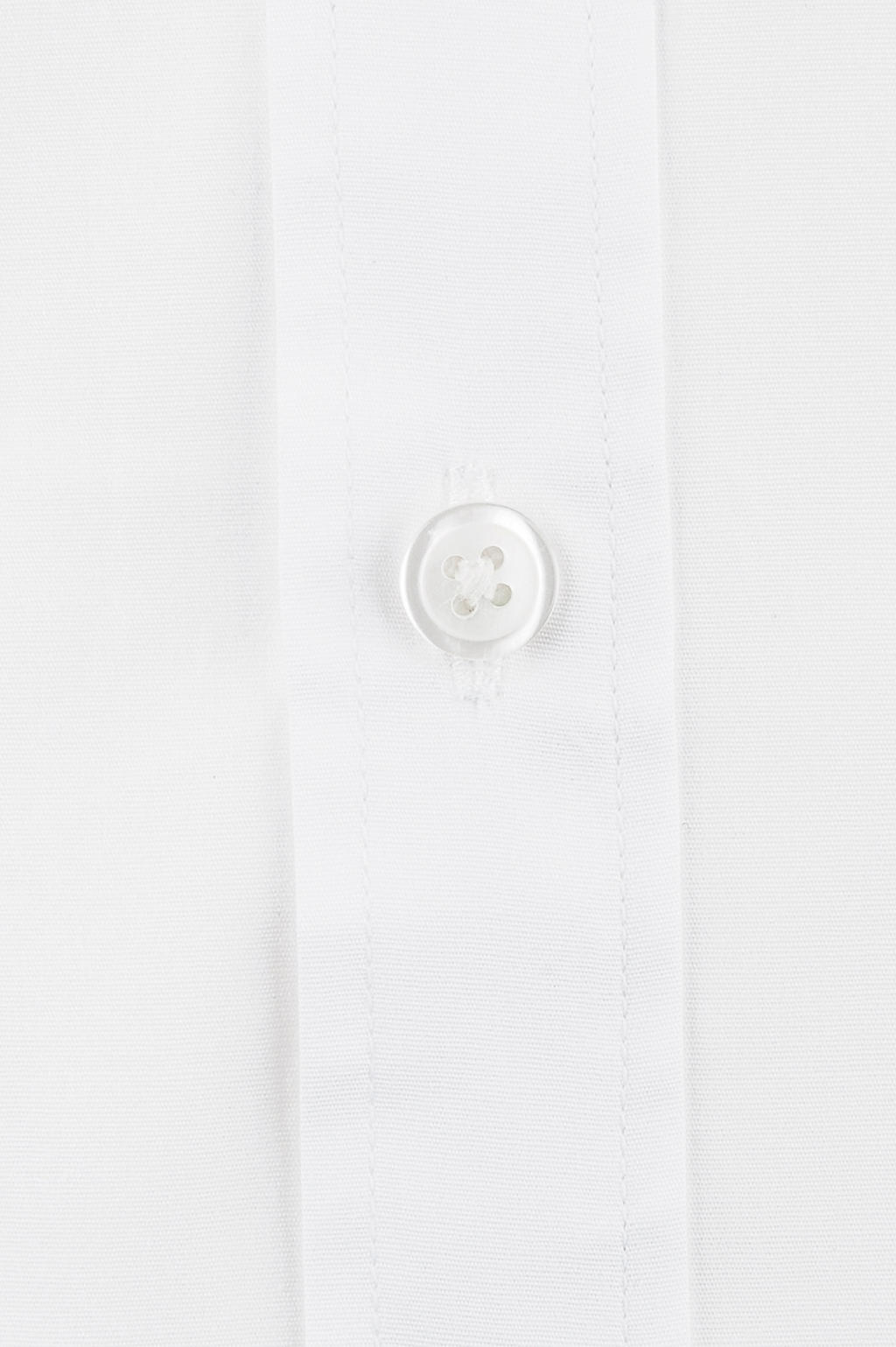  Black Tie SSL/men Poplin Shirt in Farbe White