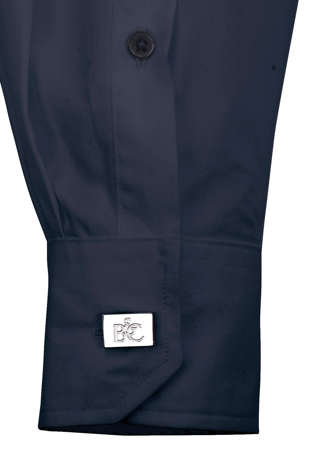  Sharp LSL/men Twill Shirt  in Farbe White